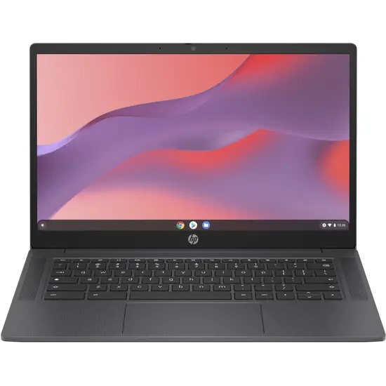 HP NBR 14.0" FHD PC N100 4G 128G UFS Chrome NL 14a-nf0650nd / Antraciet / Ontsp / GMA