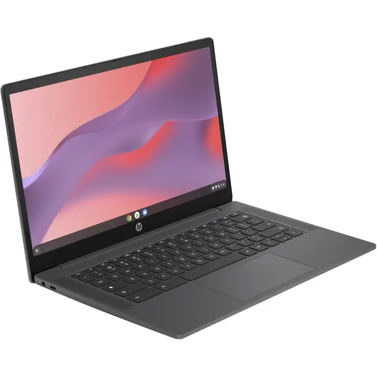 HP NBR 14.0" FHD PC N100 4G 128G UFS Chrome NL 14a-nf0650nd / Antraciet / Ontsp / GMA