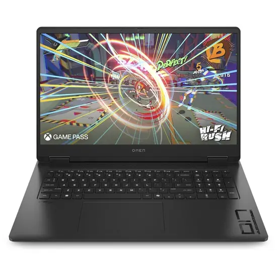 HP NBR 17.3" QHD AMD Ryzen 7 8845HS 32G 1T SSD W11 NL Omen 17-db0060nd / Zwart / Ontsp / 8Gb RTX4070