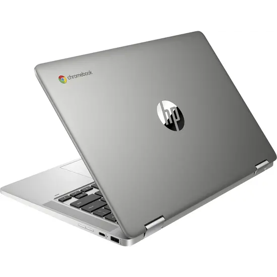 HP NBR 14.0" FHD Cel N4120 4G 64G eMMC Chrome NL TS x360 14a-ca0015nd / Zilver / Ontsp / GMA