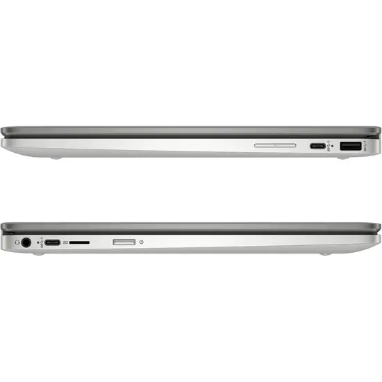 HP NBR 14.0" FHD Cel N4120 4G 64G eMMC Chrome NL TS x360 14a-ca0015nd / Zilver / Ontsp / GMA