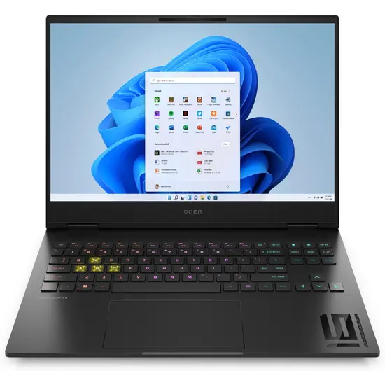HP NBR 16.0" WQXGA PC i7-14700HX 32G 1T SSD W11 NL Omen Transcend 16-u1078nd / Zwart / OLED / 8Gb RTX4060
