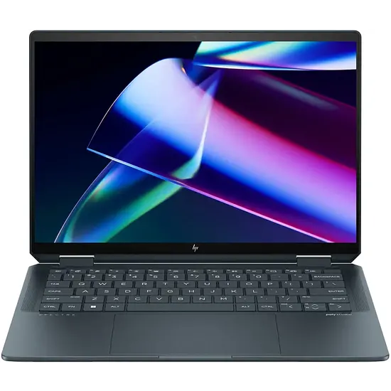 HP NBR 14.0" 2.8K PC Ultra 7-155H 16G 1T SSD W11 NL TS 14-eu0635nd / Blauw / OLED / Ontsp / Arc