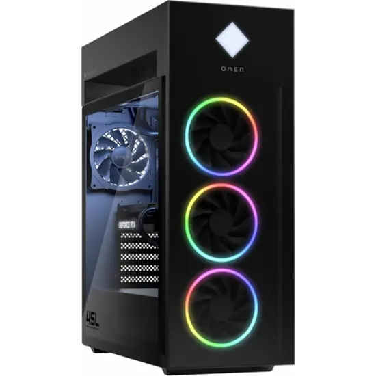 HP DTR AMD Ryzen 7 7800X3D 32G XMP 2T SSD W11 NL-F GT22-1068nb / Zwart / 12Gb RTX4070