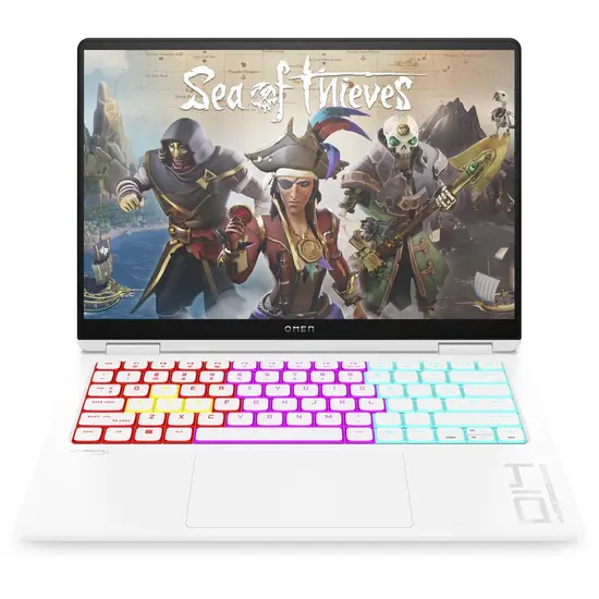HP NBR 14.0" 2.8K PC Ultra 7-155H 16G 1T SSD W11 NL Omen Transcend 14-fb0076nd / Wit  / OLED / 8Gb RTX4060