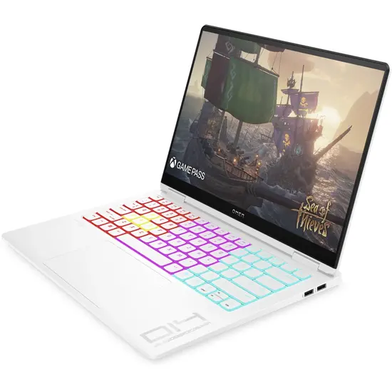 HP NBR 14.0" 2.8K Intel Core Ultra 7-155H 16G 1T SSD W11 NL Omen Transcend 14-fb0076nd / Wit  / OLED / 8Gb RTX4060