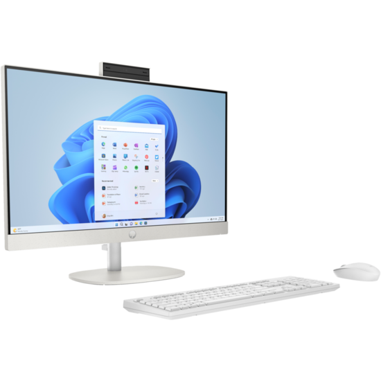 HP DTR 23.8" FHD Pavilion AllinOne 24-cr0015nb AMD Ryzen 5 7520U 16G 512G SSD W11 NL-F / Wit / Ontsp / AMD