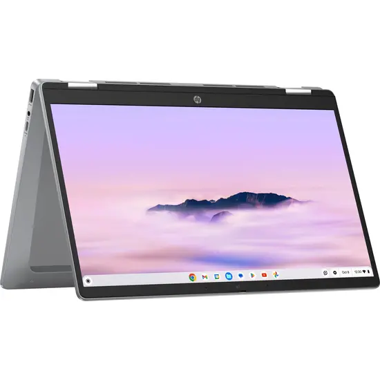 HP NBR 14.0" FHD PC i3-N305 8G 256G UFS Chrome NL TS x360 14b-cd0635nd / Zilver / GMA