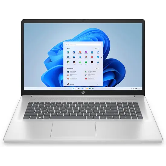 HP NBR 17.3" FHD AMD Ryzen 7 5700U 16G 512G SSD W11 NL 17-cp0974nd / Zilver / Ontsp / AMD