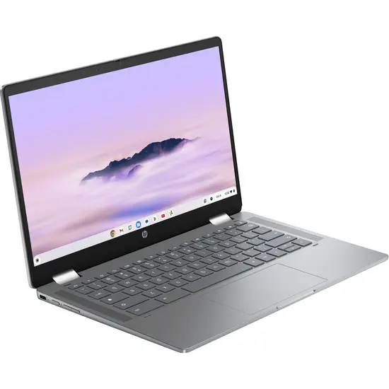 HP NBR 14.0" FHD PC i3-N305 8G 256G UFS Chrome NL TS x360 14b-cd0802nd / Zilver / GMA