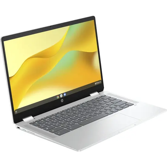 HP NBR 14.0" FHD PC N100 4G 128G UFS Chrome NL TS x360 14b-cd0615nd / Zilver / GMA