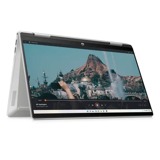 HP NBR 14.0" FHD PC i3-1315U 8G 256 SSD W11 NL TS Pavilion x360 14-ek1630nd / Zilver / GMA