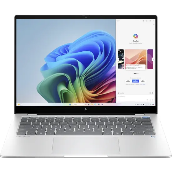 HP NBR 14.0" 2.2K X Plus X1P-42-100 16G 512G SSD W11 NL 14-fe1625nd / Zilver / Qualcomm