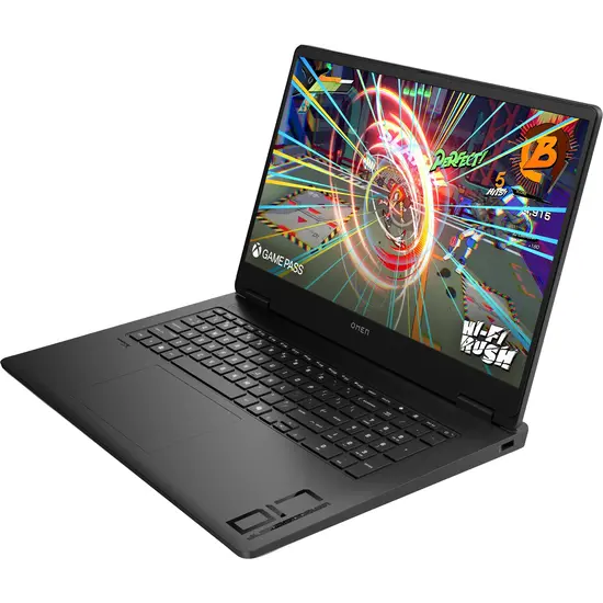 HP NBR 17.3" QHD AMD Ryzen AI 9 365 24G 1T SSD W11 NL Omen Gaming 17-db1990nd / Zwart / Ontsp / 8Gb RTX5070