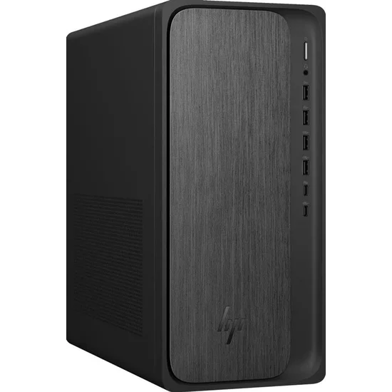 HP DTR  AMD Ryzen 7 8700G 32G 1T SSD W11 NL OmniDesk M02-0640nd / Zwart met grijs hout / AMD