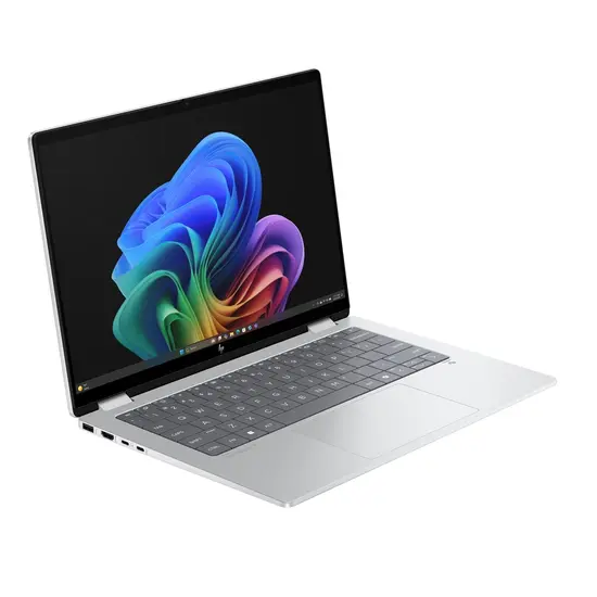 HP NBR 14.0" 2.8K Intel Core Ultra 7-258V 16G 1T SSD W11 NL TS x360 NGAI 14-fm0670nd / Zilver / OLED / 8Gb Arc 140V