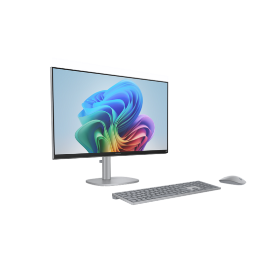 HP DTR 27" UHD OmniStudio X AllinOne 27-cs1003nb Ultra 7-258V 32G 1T SSD W11 NL-F / Zilver / Ontsp / Arc 140V 8Gb
