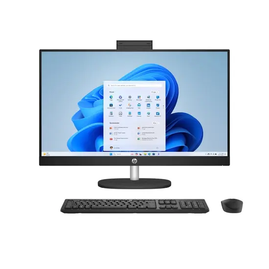 HP DTR 27" FHD AllinOne AI 27-cr2670nd Ultra 5-225U 16G 512G SSD W11 NL / Zwart / Ontsp / GMA