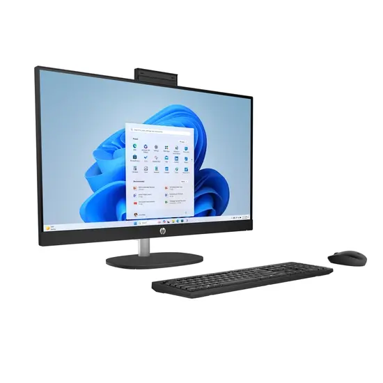 HP DTR 27" FHD AllinOne AI 27-cr2670nd Ultra 5-225U 16G 512G SSD W11 NL / Zwart / Ontsp / GMA