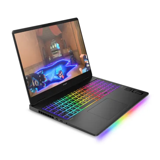 HP NBR 16.0" WQXGA AMD Ryzen AI7 350 32G 1T SSD W11 NL 16-ak0970nd / Zwart / Ontsp / 8Gb RTX5070