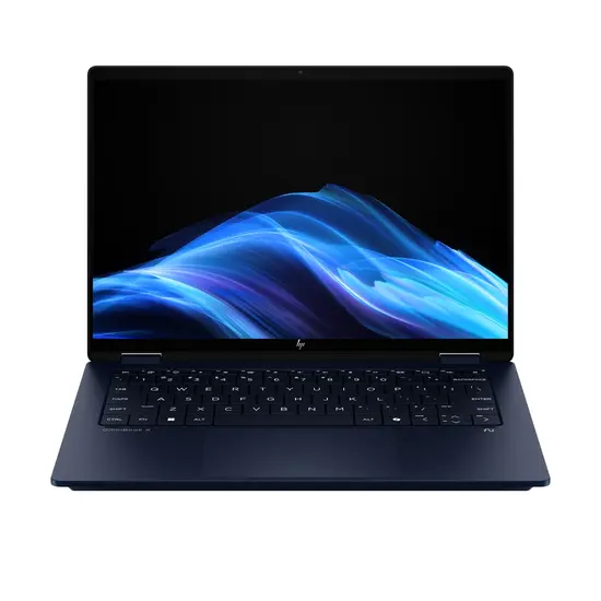 HP NBR 14.0" 2K Intel Core Ultra 5-226V 16G 512G SSD W11 NL TS x360 NGAI 14-fm0662nd / Blauw / OLED / 8Gb Arc 130V
