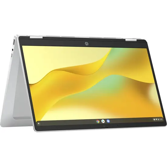 HP NBR 14.0" FHD PC N200 8G 128G UFS Chrome NL TS x360 14b-cd0128ndx / Zilver / GMA