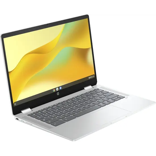HP NBR 14.0" FHD PC N200 8G 128G UFS Chrome NL TS x360 14b-cd0128ndx / Zilver / GMA