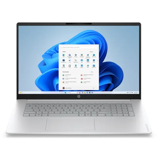 HP NBR 17.3" FHD AMD Ryzen 5 40 16G 512G SSD W11 NL 17-dp0630nd / Zilver / Ontsp / AMD 610M