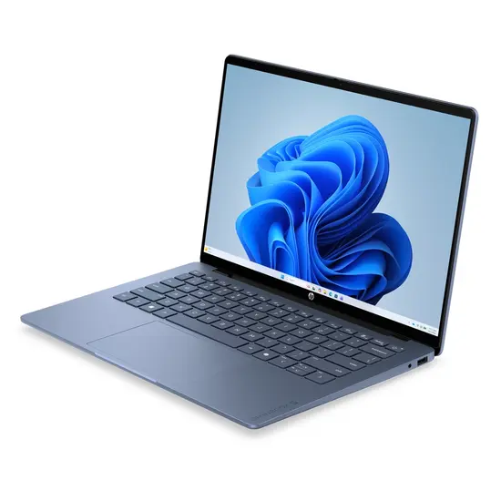 HP NBR 14.0" 2K AMD Ryzen AI 7 445 16G 512G SSD W11 NL TS NGAI 14-hm0621ndx / Blauw / OLED / AMD 840M