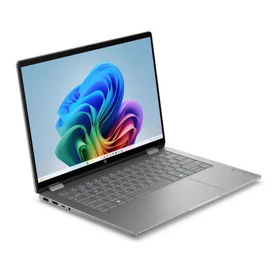 HP NBR 14.0" 2.8K Intel Core Ultra 9 386H 32G 1T SSD W11 NL TS x360 NGAI 14-kb0635ndx / Zilver / OLED / GMA