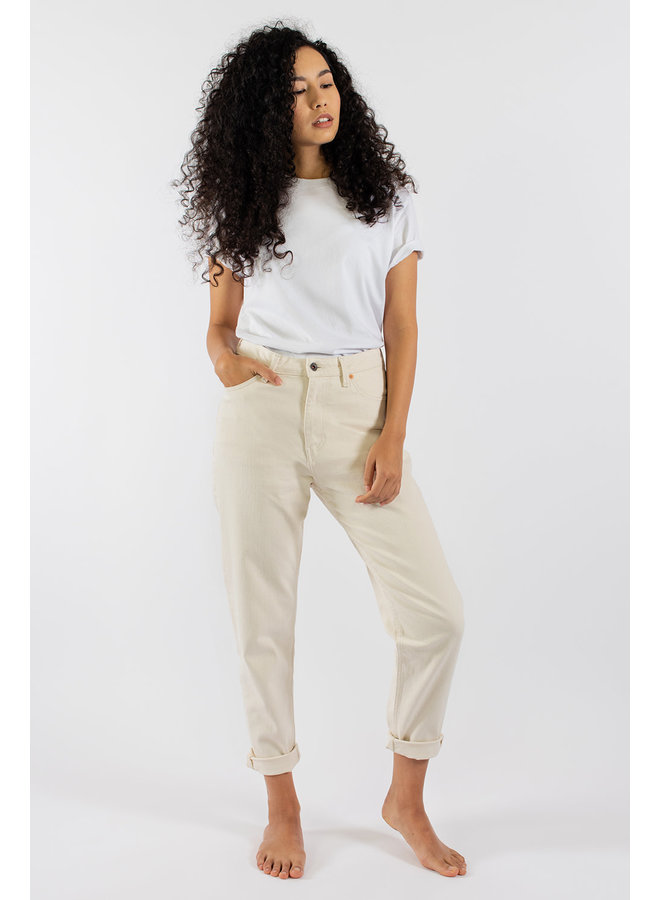 Nora mom jeans undyed