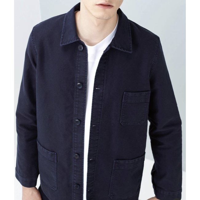 Le Mont st. Michel Genuine Work Jacket Navy