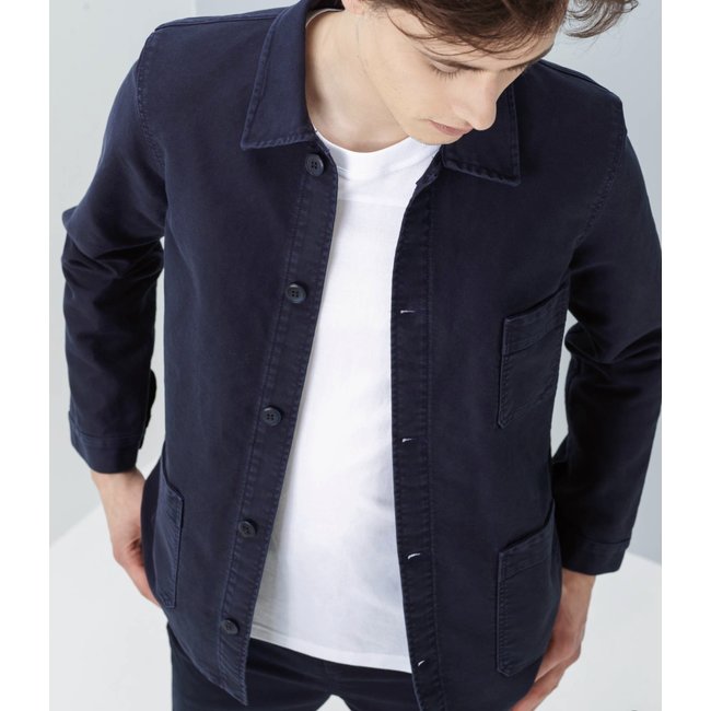 Le Mont st. Michel Genuine Work Jacket Navy