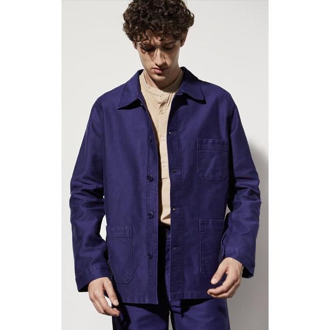 Le Mont st. Michel Genuine Work Jacket Blue