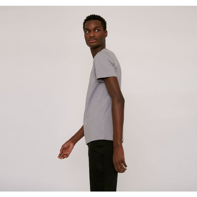 Organic Basics Organic Cotton Tee - Grey Melange