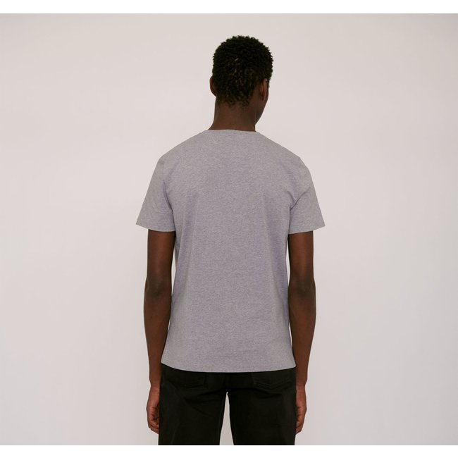 Organic Basics Organic Cotton Tee - Grey Melange