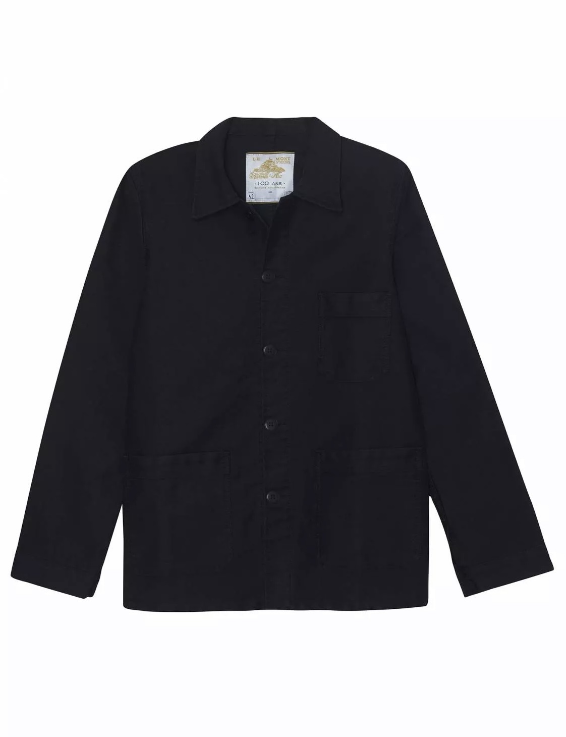Le Mont st. Michel Genuine Work Jacket Black Walther Apparel for Men