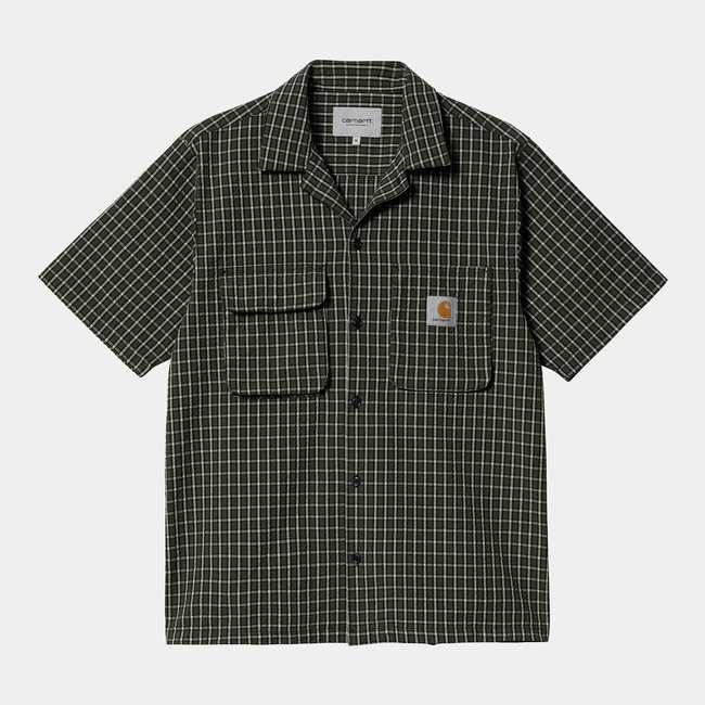 Carhartt WIP S/S Dryden Shirt - Dryden Check / Cypress