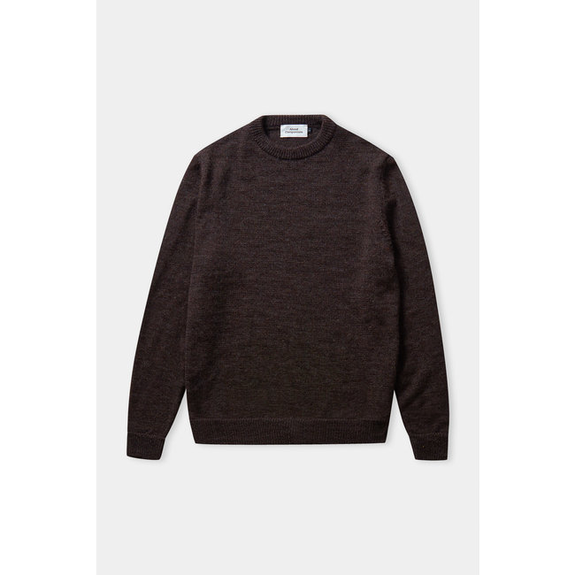 Morten Jumper - Eco Alpaca undyed Brown 