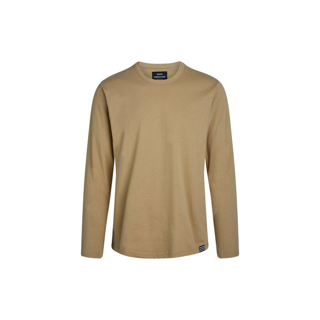 Mads Nørgaard L/S Organic Thor Tee - Kelp