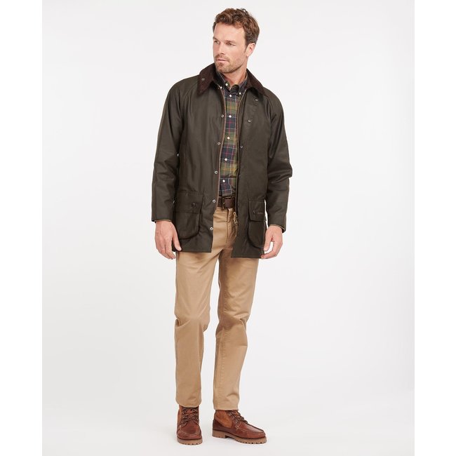 Barbour Classic Beaufort Wax Jacket - Olive