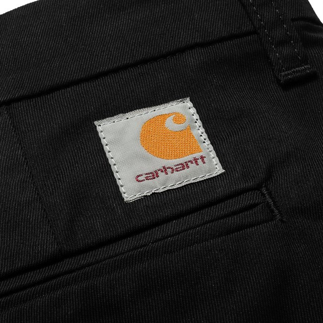 Carhartt WIP Sid Pant - Black rinsed