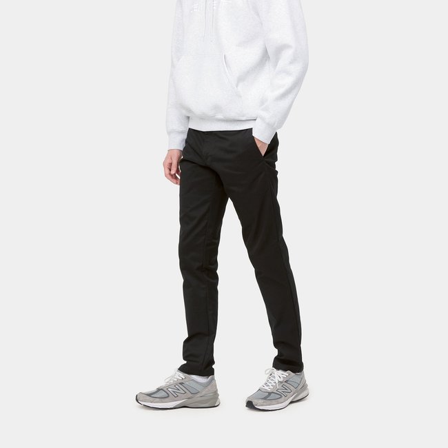 Carhartt WIP Sid Pant - Black rinsed