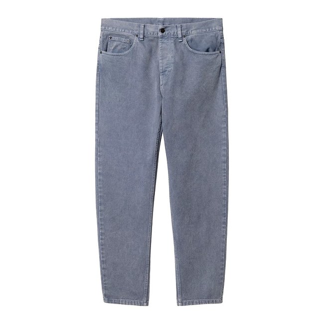 Carhartt WIP Newel Pant - Storm Blue worn washed