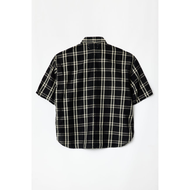 Adnym Atelier MO SS Shirt - Black Check