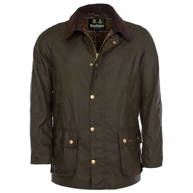 Barbour Ashby Wax Jacket - Olive