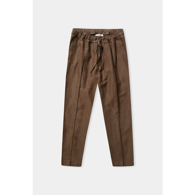 About Companions Max Trousers - camel winter linen