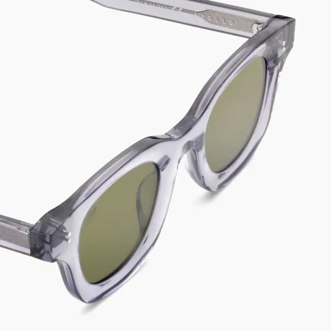 Akila Apollo - Cement Acetate / Oak Lenses