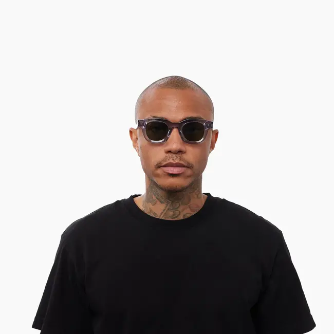 Akila Apollo - Cement Acetate / Oak Lenses