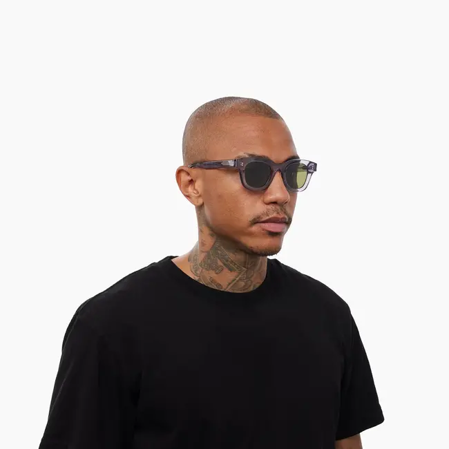 Akila Apollo - Cement Acetate / Oak Lenses